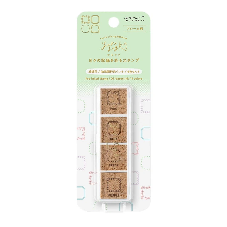 pieczatki-midori-yuru-log-pre-inked-stamp-frame.jpg